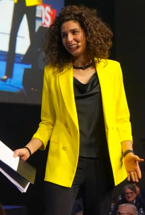 Chiara Costantino sul palco